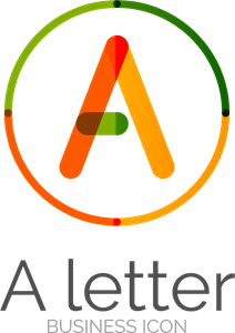 A Letter Logo Vector