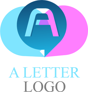 A LETTER Logo PNG Vector