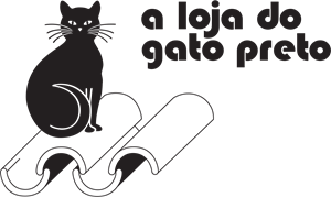 A Loja do gato preto Logo Vector