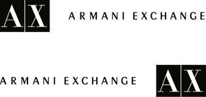 A|X Armani Exchange Logo Vector