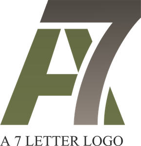 A7 Letter Design Logo PNG Vector