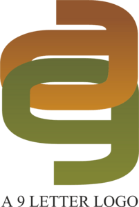 A9 Letter Design Logo PNG Vector