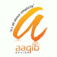 Aaqib Design Logo PNG Vector