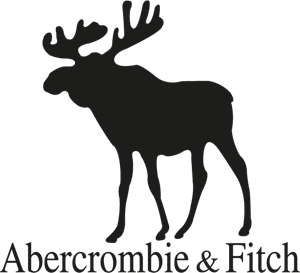 Abercrombie and Fitch Black Logo PNG Vector