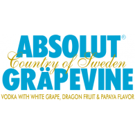 Absolut Grapevine Logo PNG Vector