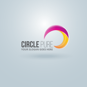 Abstract circle Logo PNG Vector