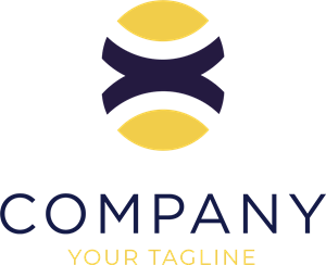 Abstract Company Shape Logo Vector