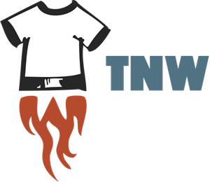 Abstract Flaming T-Shirt Apparel Logo Vector