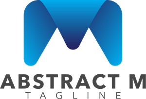 Abstract M Logo PNG Vector