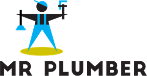 Abstract Plumbing Guy Logo Vector