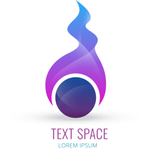Abstract purple tones Logo PNG Vector