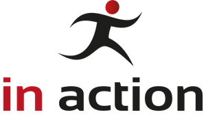 Abstract Running Man Logo Vector