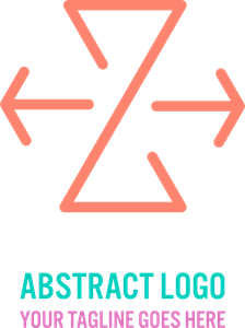 Abstract the letter z Logo PNG Vector
