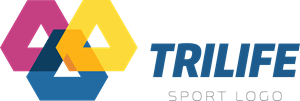 Abstract Trilife Logo PNG Vector