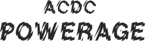 AC/DC Powerage Logo PNG Vector