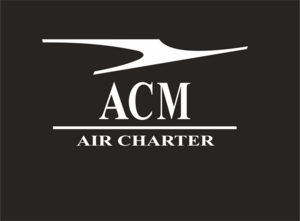 ACM air charter Logo Vector