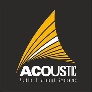 Acoustic Audio Logo PNG Vector