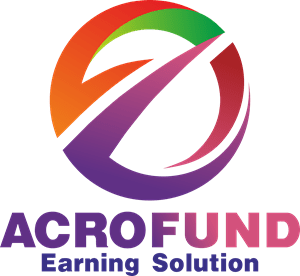 ACROFUND Earning Solution Logo PNG Vector