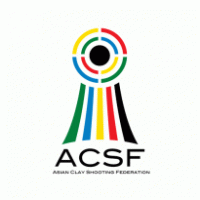 ACSF Asian Clay Shooting Federation Logo Vector