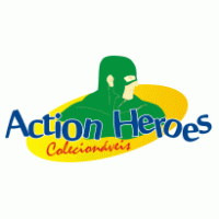 Action Heroes Colecionáveis Logo Vector
