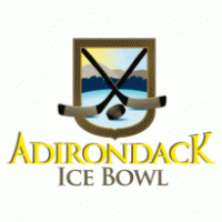 Adirondack Ice Bowl, Pond Hockey Tournament Logo PNG Vector