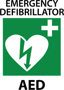 AED Defibrillator Logo Vector
