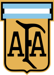 AFA Argentina Football Team Badge 1974 Logo PNG Vector