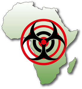 Africa: Ebola Target Logo PNG Vector