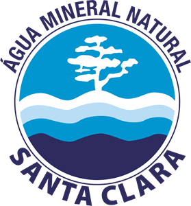 Água Mineral Santa Clara Logo PNG Vector