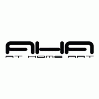 AHA - At Home Art Logo PNG Vector