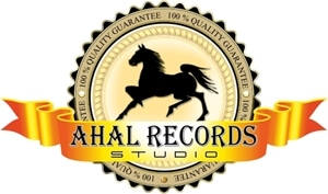 Ahal Records Studio Logo Vector