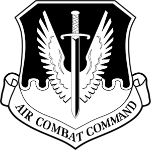 AIR COMBAT COMMAND EMBLEM Logo PNG Vector