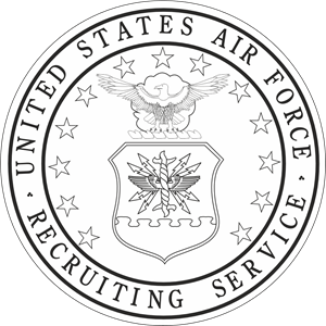 AIR FORCE SERVICE CREST Logo PNG Vector