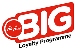 AirAsia BIG Loyalty Programme Logo PNG Vector