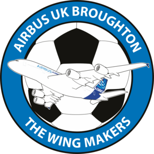 Airbus UK Broughton FC Logo Vector