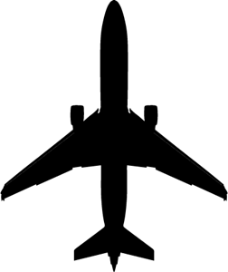 Airplane Logo PNG Vector