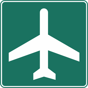AIRPORT ROAD SIGN Logo PNG Vector