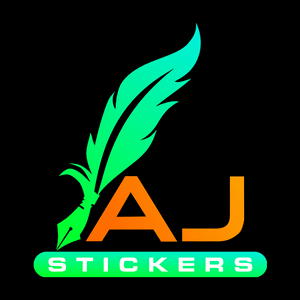 Aj stickers Logo PNG Vector
