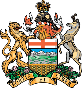 Alberta Coat Of Arms Logo PNG Vector