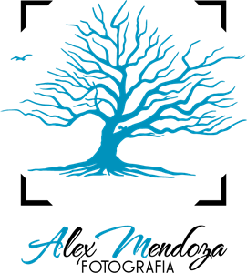 Alex Mendoza Fotografia Logo PNG Vector