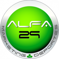 Alfa 29 Marketing & Deportes Logo PNG Vector