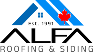 Alfa Roofing & Siding Logo PNG Vector