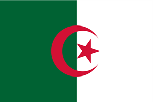 Algeria Flag Logo Vector