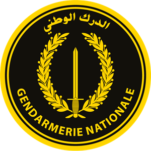 Algerian National Gendarmerie Logo PNG Vector