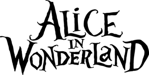 Alice In Wonderland Logo Vector