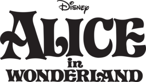 Alice in Wonderland Logo PNG Vector