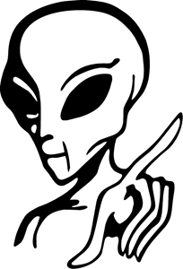 Alien Logo PNG Vector