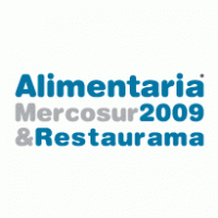 Alimentaria Mercosur 2009 & Restaurama Logo PNG Vector