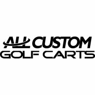 All Custom Golf Carts Logo Vector