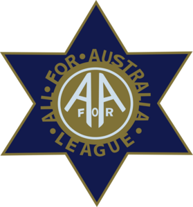 All for Australia League Logo PNG Vector